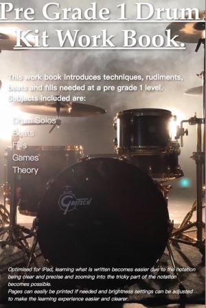 Cover of the book Pre Grade 1 Drum Kit Work Book by Tom Mahalo