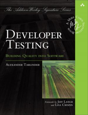 Cover of the book Developer Testing by Arek Dreyer, Ben Greisler