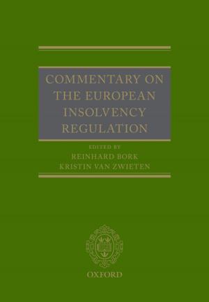 Cover of the book Commentary on the European Insolvency Regulation by Graham Virgo