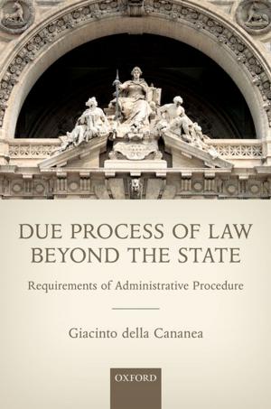 Cover of Due Process of Law Beyond the State