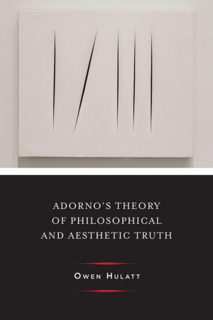 Cover of the book Adorno's Theory of Philosophical and Aesthetic Truth by Étienne Balibar