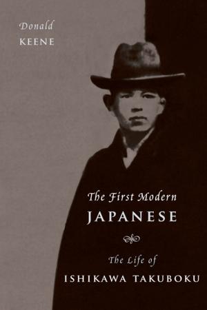 Book cover of The First Modern Japanese