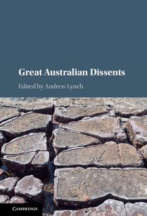Cover of the book Great Australian Dissents by Diana Guzys, Rhonda Brown, Elizabeth Halcomb, Dean Whitehead