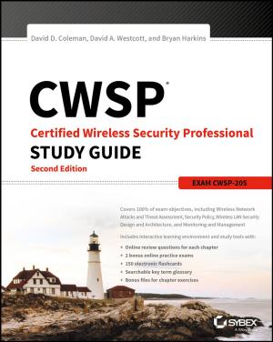Book cover of CWSP Certified Wireless Security Professional Study Guide