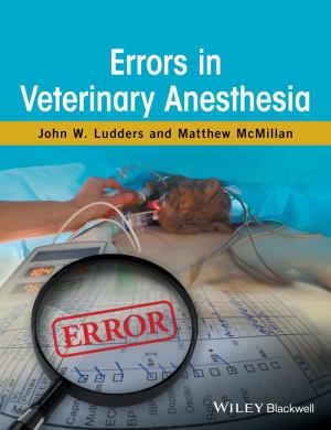 Cover of the book Errors in Veterinary Anesthesia by Katharine Kaye McMillan, Patricia Hart McMillan