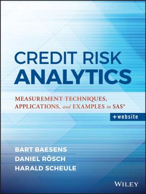 Cover of the book Credit Risk Analytics by Franklin (Feng) Tao, William F. Schneider, Prashant V. Kamat