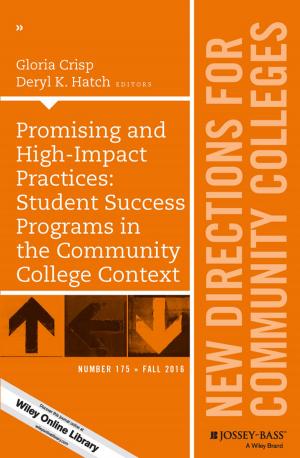 Cover of the book Promising and High-Impact Practices: Student Success Programs in the Community College Context by Peter F. Drucker, Joan Snyder Kuhl, Frances Hesselbein
