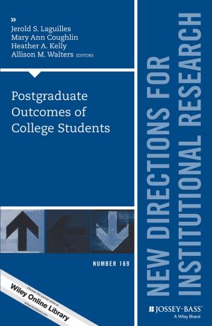 Cover of the book Postgraduate Outcomes of College Students by 
