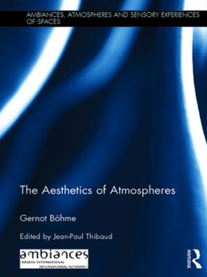 Cover of the book The Aesthetics of Atmospheres by Peter Schneider