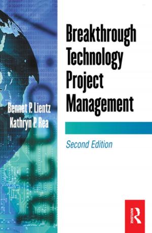 Cover of the book Breakthrough Technology Project Management by Niall Richardson