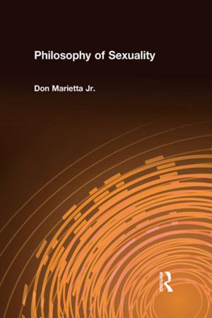 Cover of the book Philosophy of Sexuality by John SW Park, Edward JW Park