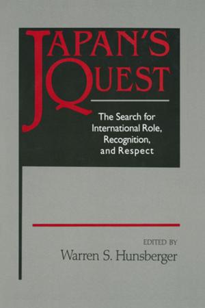 Cover of the book Japan's Quest: The Search for International Recognition, Status and Role by Mark Cooney