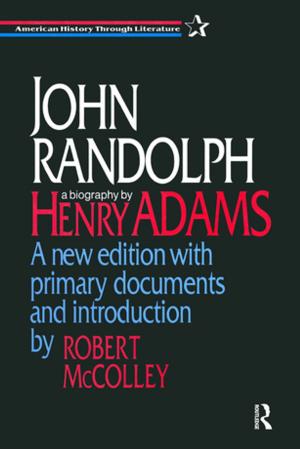 Cover of the book John Randolph by Piaget, Jean & Inhelder, Barbel & Szeminska, Alina