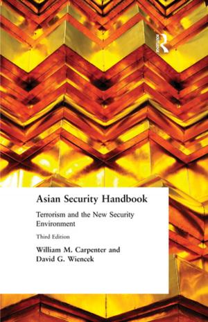 Book cover of Asian Security Handbook