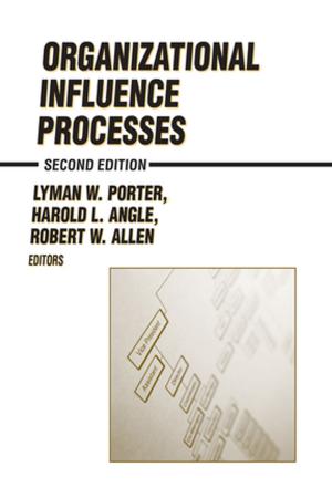 Book cover of Organizational Influence Processes