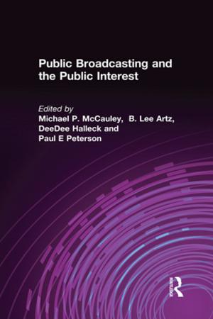 bigCover of the book Public Broadcasting and the Public Interest by 