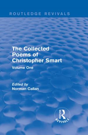 Cover of the book Routledge Revivals: The Collected Poems of Christopher Smart (1949) by 
