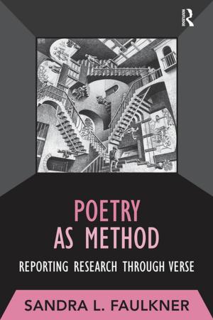 Cover of the book Poetry as Method by Teri Pichot, Yvonne M Dolan