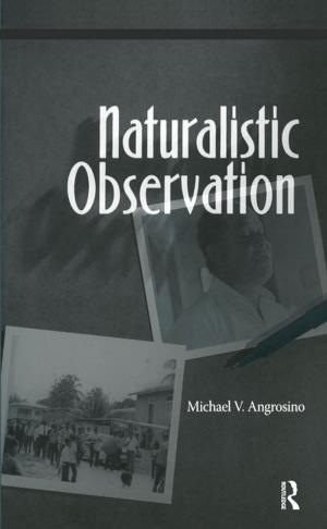 Cover of the book Naturalistic Observation by ÅAse-Berit Strandskogen, Rolf Strandskogen