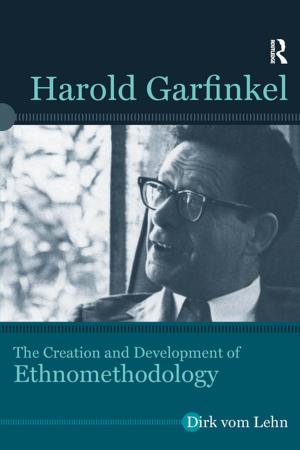 Cover of the book Harold Garfinkel by Taylor and Francis