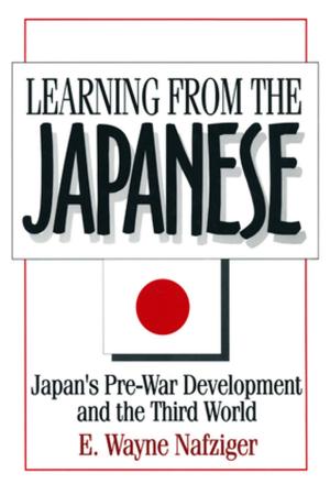 Cover of the book Learning from the Japanese: Japan's Pre-war Development and the Third World by Boris Slavinsky