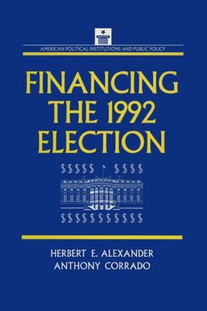 Cover of the book Financing the 1992 Election by Claude V. Chang