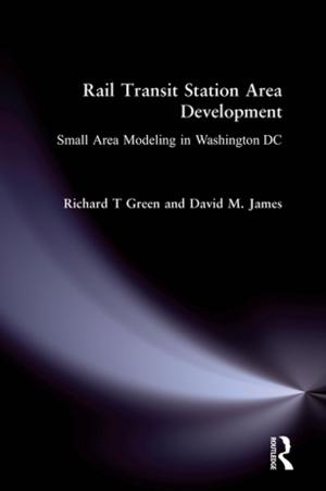 Book cover of Rail Transit Station Area Development: Small Area Modeling in Washington DC