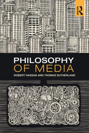 Cover of the book Philosophy of Media by Hansun Zhang Waring