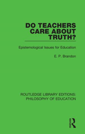 Book cover of Do Teachers Care About Truth?