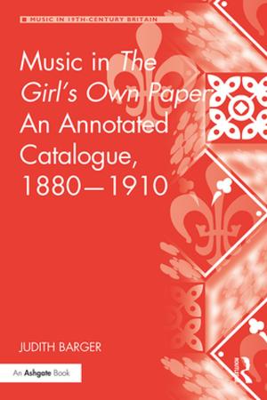 Cover of Music in The Girl's Own Paper: An Annotated Catalogue, 1880-1910
