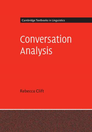 bigCover of the book Conversation Analysis by 