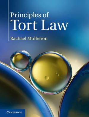 Cover of the book Principles of Tort Law by Anthony Reid