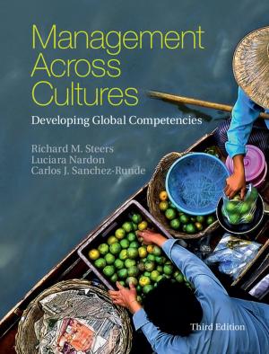 Cover of the book Management across Cultures by Adriaan Lanni
