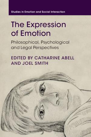 Cover of the book The Expression of Emotion by Crawford L. Elder