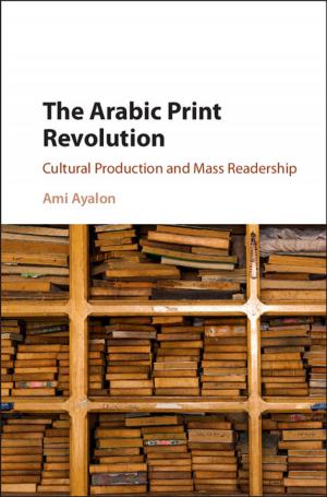 Cover of the book The Arabic Print Revolution by Shinji Watanabe, Jen-Tzung Chien