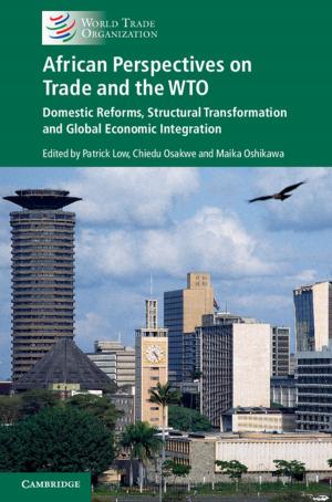 Cover of the book African Perspectives on Trade and the WTO by M. Cherif Bassiouni