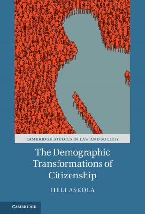 Cover of the book The Demographic Transformations of Citizenship by Christopher P. Long