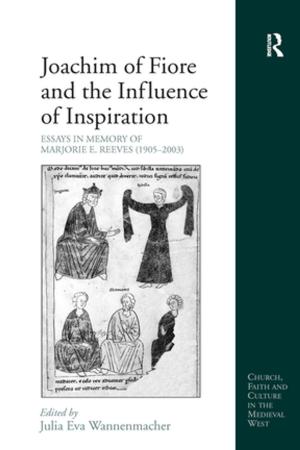 Cover of Joachim of Fiore and the Influence of Inspiration