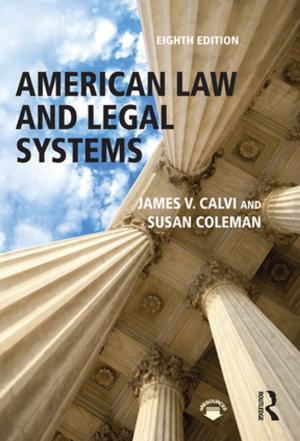 Cover of the book American Law and Legal Systems by Stephen Chase