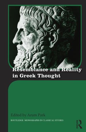 Cover of the book Resemblance and Reality in Greek Thought by Bruce S. Sharkin