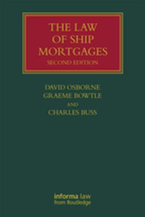 Cover of the book The Law of Ship Mortgages by Michael Stolberg