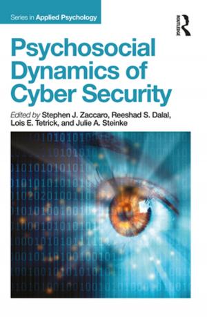 Cover of the book Psychosocial Dynamics of Cyber Security by 