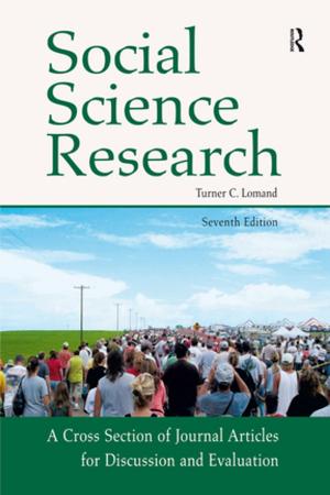 Cover of the book Social Science Research by J Dianne Garner, D. Merilee Clunis, Pat A. Freeman, Nancy M. Nystrom, Karen I. Fredriksen-Goldsen