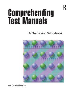 Cover of the book Comprehending Test Manuals by Jeremy Lipschultz