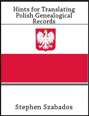 Cover of the book Hints For Translating Polish Genealogical Records by J. M. McWilliam