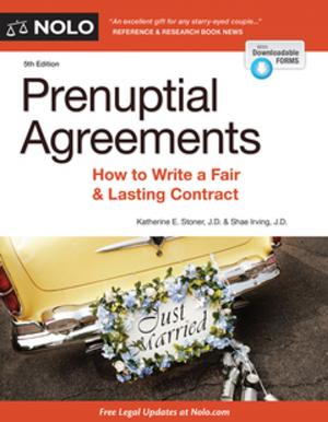 Cover of the book Prenuptial Agreements by Katherine Stoner, Attorney