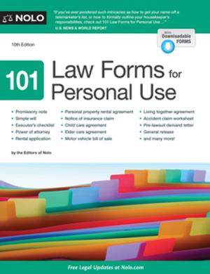 Cover of the book 101 Law Forms for Personal Use by Gerald Hill Attorney