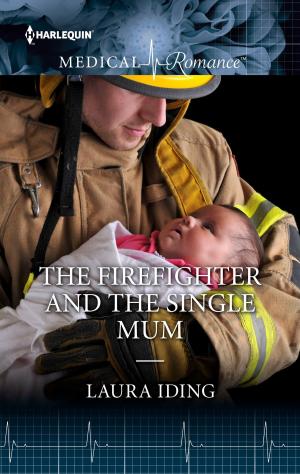 Cover of the book The Firefighter and the Single Mum by Jennifer Lewis, Anne Oliver