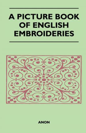 Cover of the book A Picture Book of English Embroideries by J. J. Bell