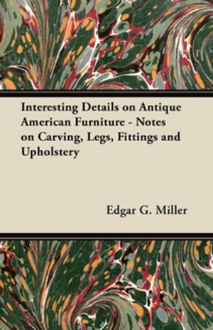 Cover of the book Interesting Details on Antique American Furniture - Notes on Carving, Legs, Fittings and Upholstery by H. G. Wells